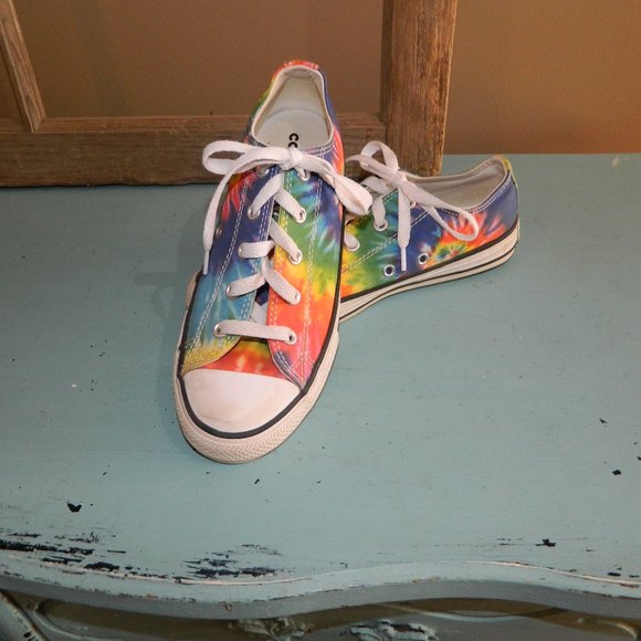 Converse Other - Converse All Star Tie Dye Tennis Shoes Size 3
